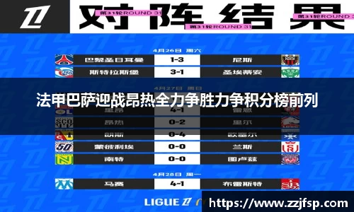 法甲巴萨迎战昂热全力争胜力争积分榜前列
